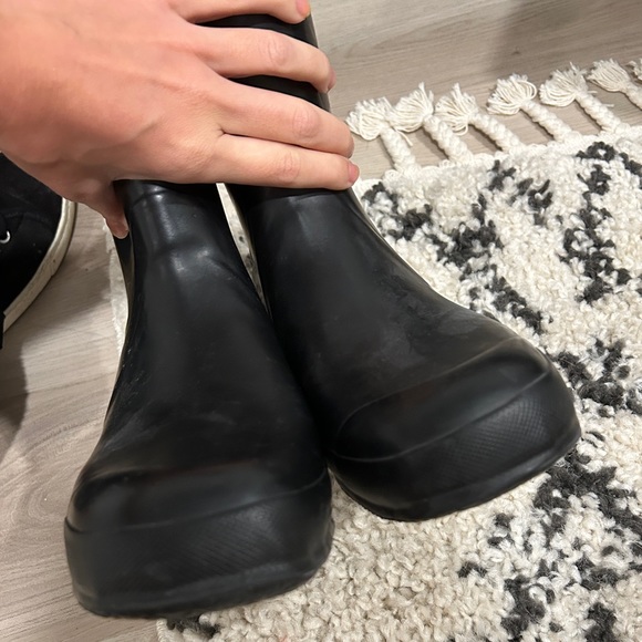 EUC Stutterheim black calf length rain boots in black - Picture 8 of 10